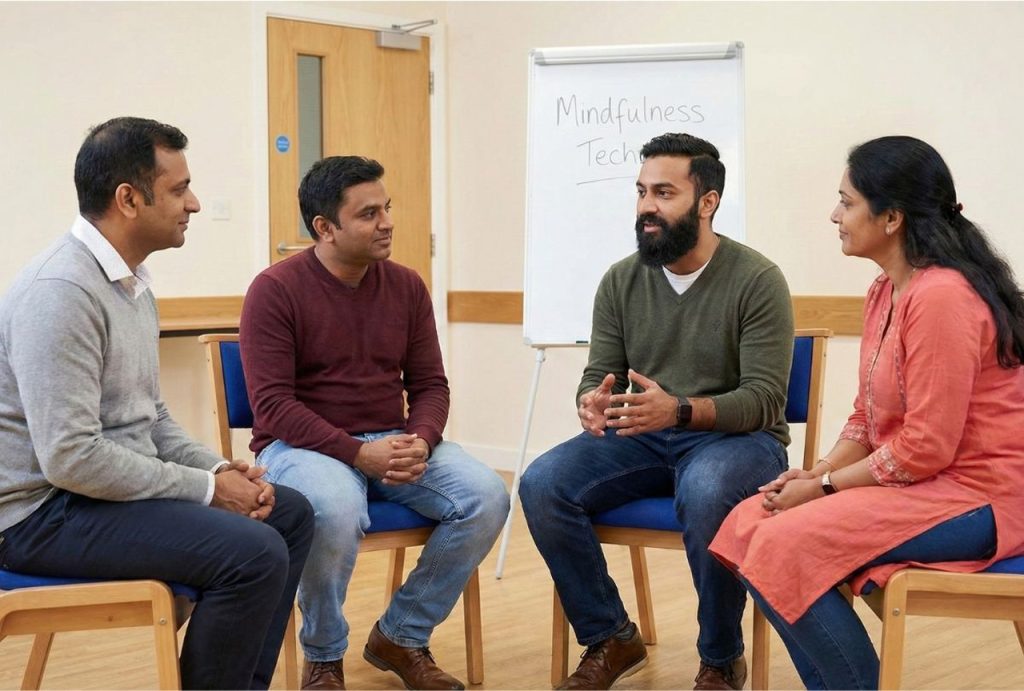 Anxiety Doctors Sugar Land lead group mindfulness techniques to help manage stress and improve emotional wellness