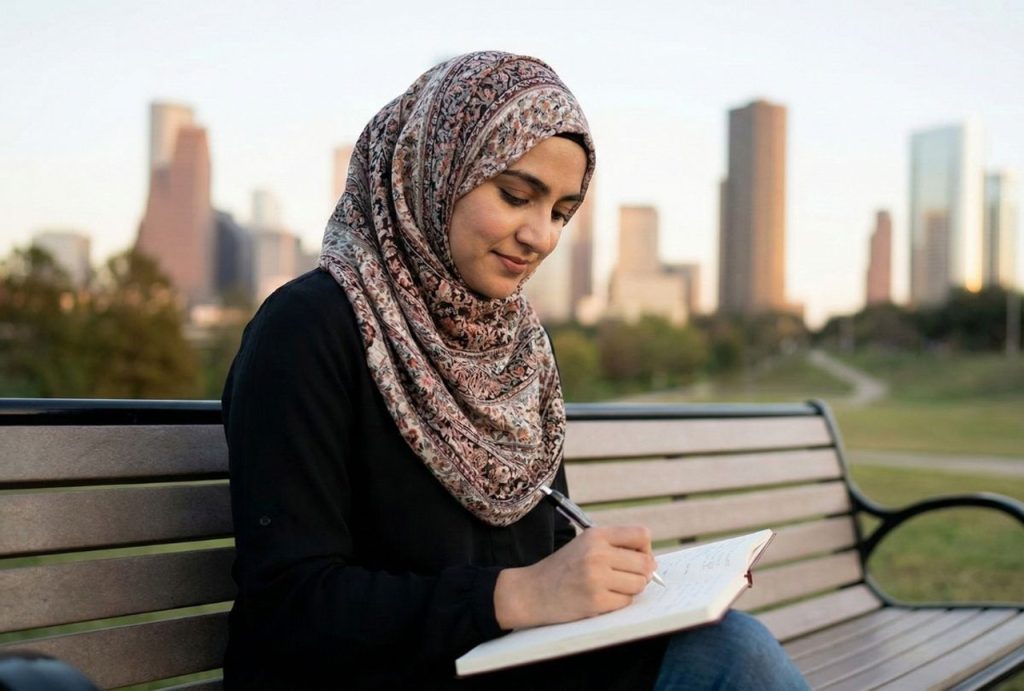 Anxiety Treatment Sugar Land promotes outdoor journaling for mindfulness and emotional clarity in peaceful spaces